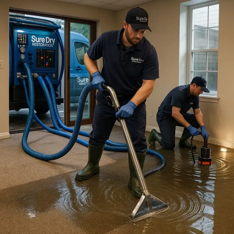 Water Extraction and Removal process in Dayton, TN